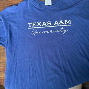 Texas A&M University Blue T-Shirt